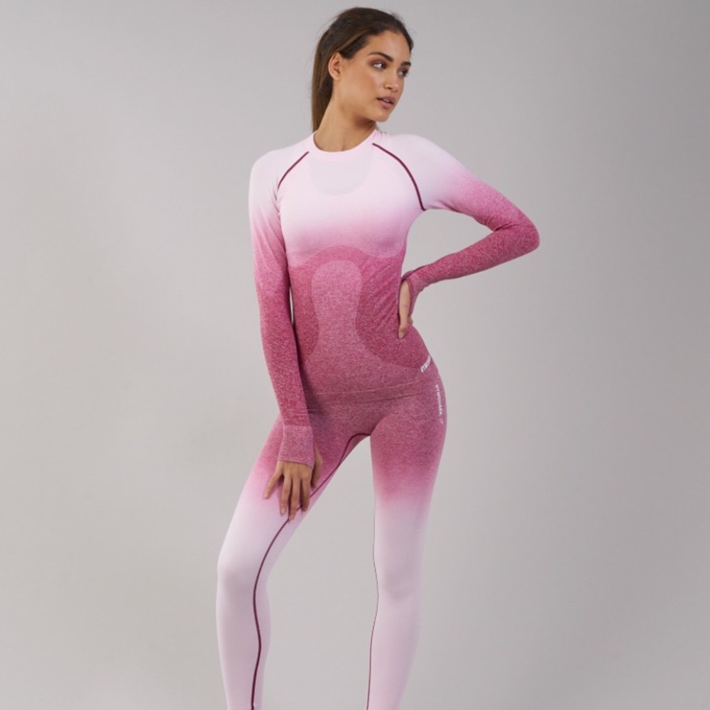NWT Gymshark Ombré long sleeve